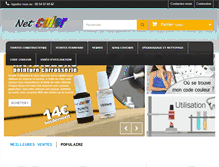 Tablet Screenshot of netcolor.fr